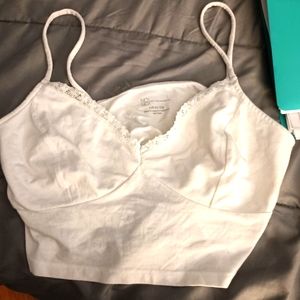 Crop top ( White)